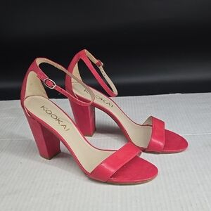 Kookai Women's Pink Heeled Sandals EU 40 US 8